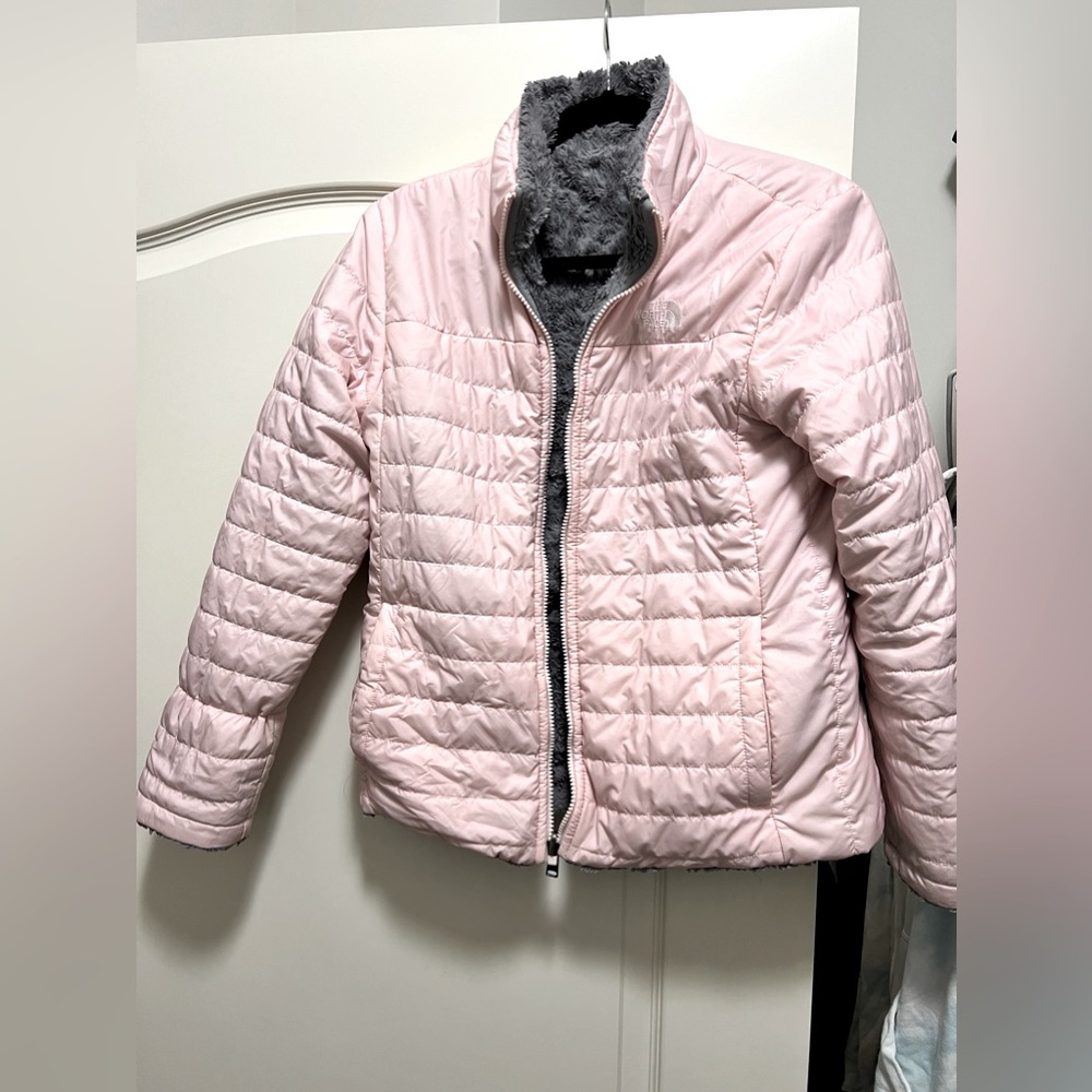 Girls North Face reversible jacket, very good. Condition